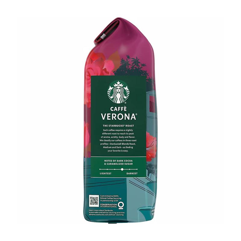 Starbucks Verona Dark Roast Ground Coffee, 40 oz.