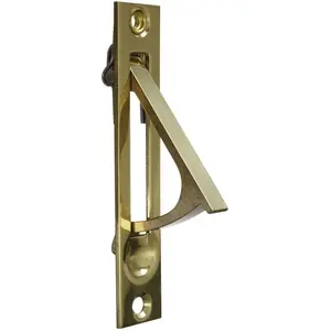 212 MAIN National Manufacturing 5001849 Solid Brass Pull Handle, Brass Finish