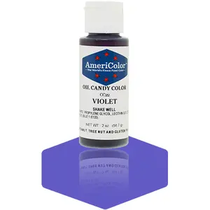 AmeriColor, Violet, 2 Ounce, Candy Color Oil Food Color