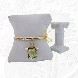 LaYaiBoutique #1468 Turtle bangle 14k gold plated high quality