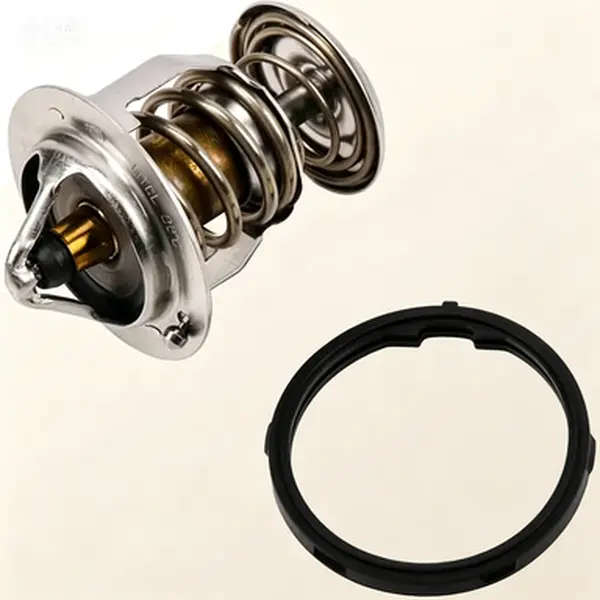 Engine Coolant Thermostat 187 Degrees, OE Replacement with Seal, Direct Fit Thermostat Housing Compatible with Select GM Vehicles, 131-160 (89018168), Replaces OEM Factory Thermostat, Includes Gasket