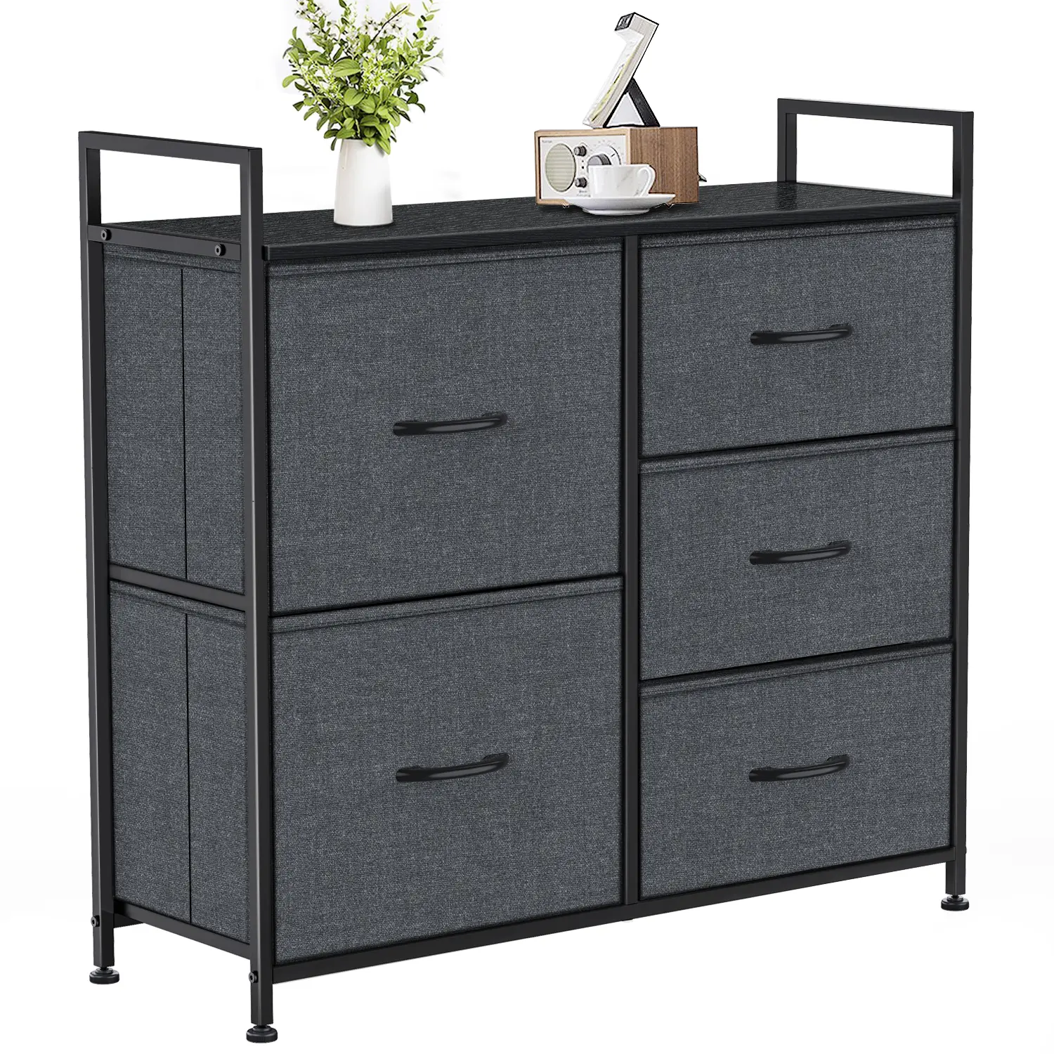 Nilight 5-Drawer Freestanding Storage Cabinet, Motorhome Parts & Accessories Drawer Storage Dresser, Drawer Storage Cabinet