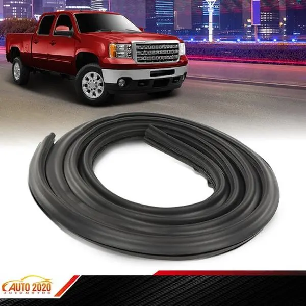 Front Door Weatherproof Seal Strip - LH (Driver Side)/RH (Passenger Side) Body Mount, Automotive Truck Accessories, Replacement for 07-14 Chevy Silverado, GMC Sierra