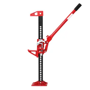 Heavy Duty High Lift Farm Jack – 33" Global Adjustable Utility Jack, 3.2 Ton（ 7000 lbs) Capacity, Ratcheting, Ideal for Off-Road Vehicle, Truck, SUV, Tractor or ATV Recovery, Workshop & Field Use