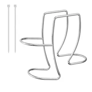 Washing Machine Drain Hose Holder, Adjustable Drain Hose Holder Clamp Hook Hose Guide Clip Fits All Drain Hose