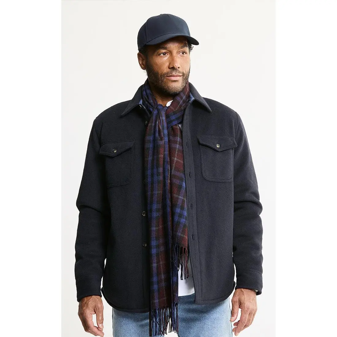 Luxe Soft-Blend Quilt Lined Overshirt