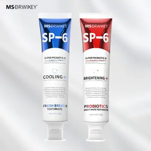 MSDRWIKEY SP-6 Toothpaste Set | Probiotic Formula for Enamel Repair & Long-Lasting Fresh Breath
