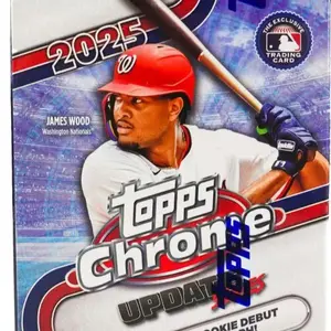 2025 Baseball Topps Chrome Update Blaster Box