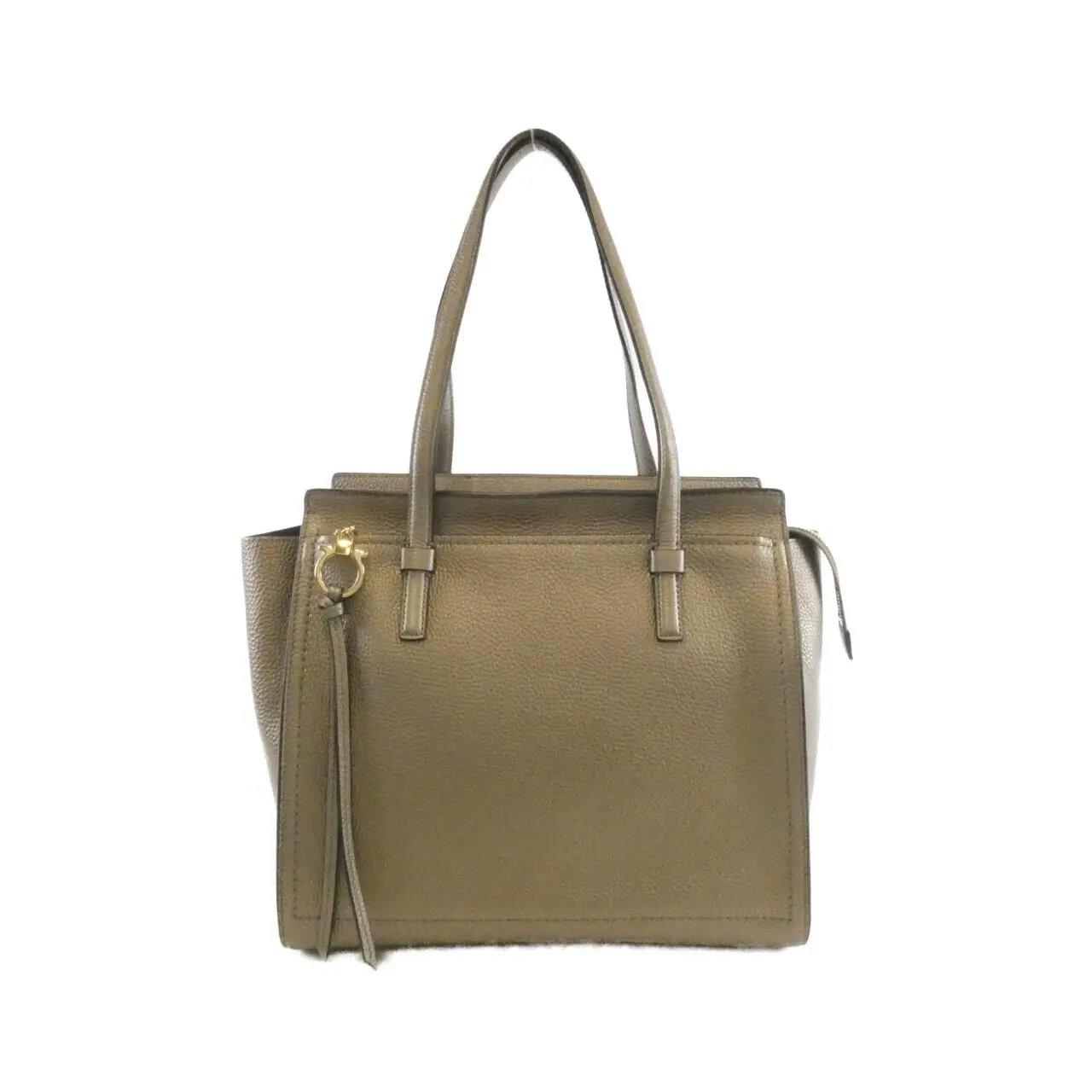 Pre-owned SALVATORE FERRAGAMO Calfskin Tote Bags Calf Handbag