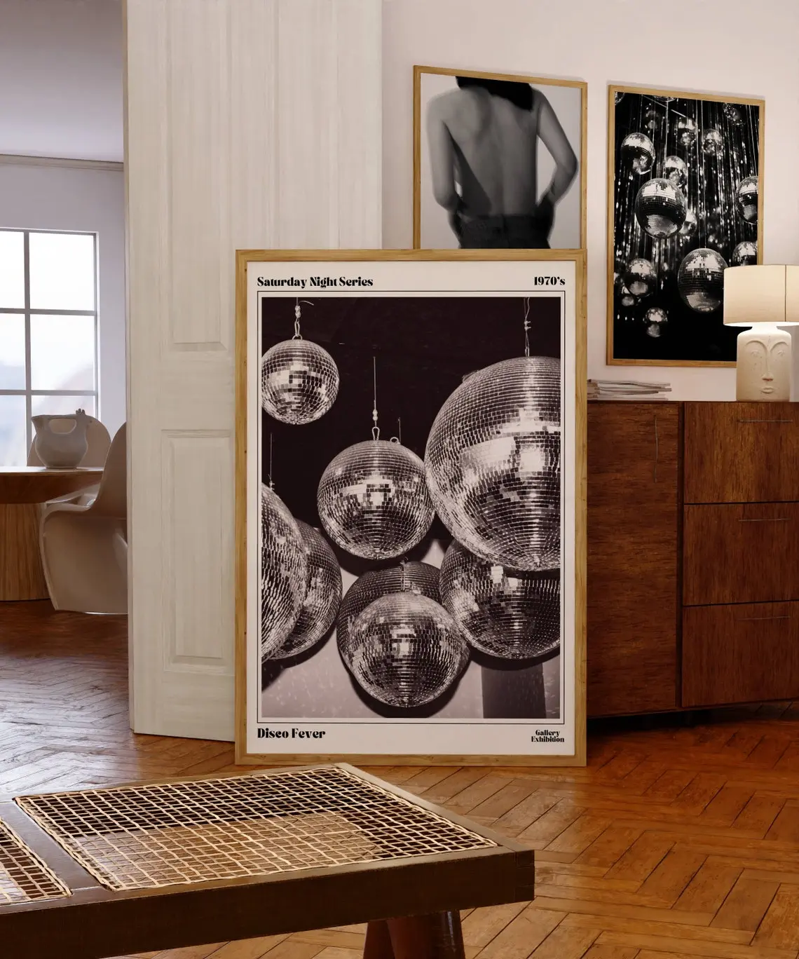 Disco Print, Disco Poster, Trendy Wall Art, Preppy Bar Cart Art, Disco Ball Print, Printable Art, Retro Wall Decor, Trendy Retro 70s Decor