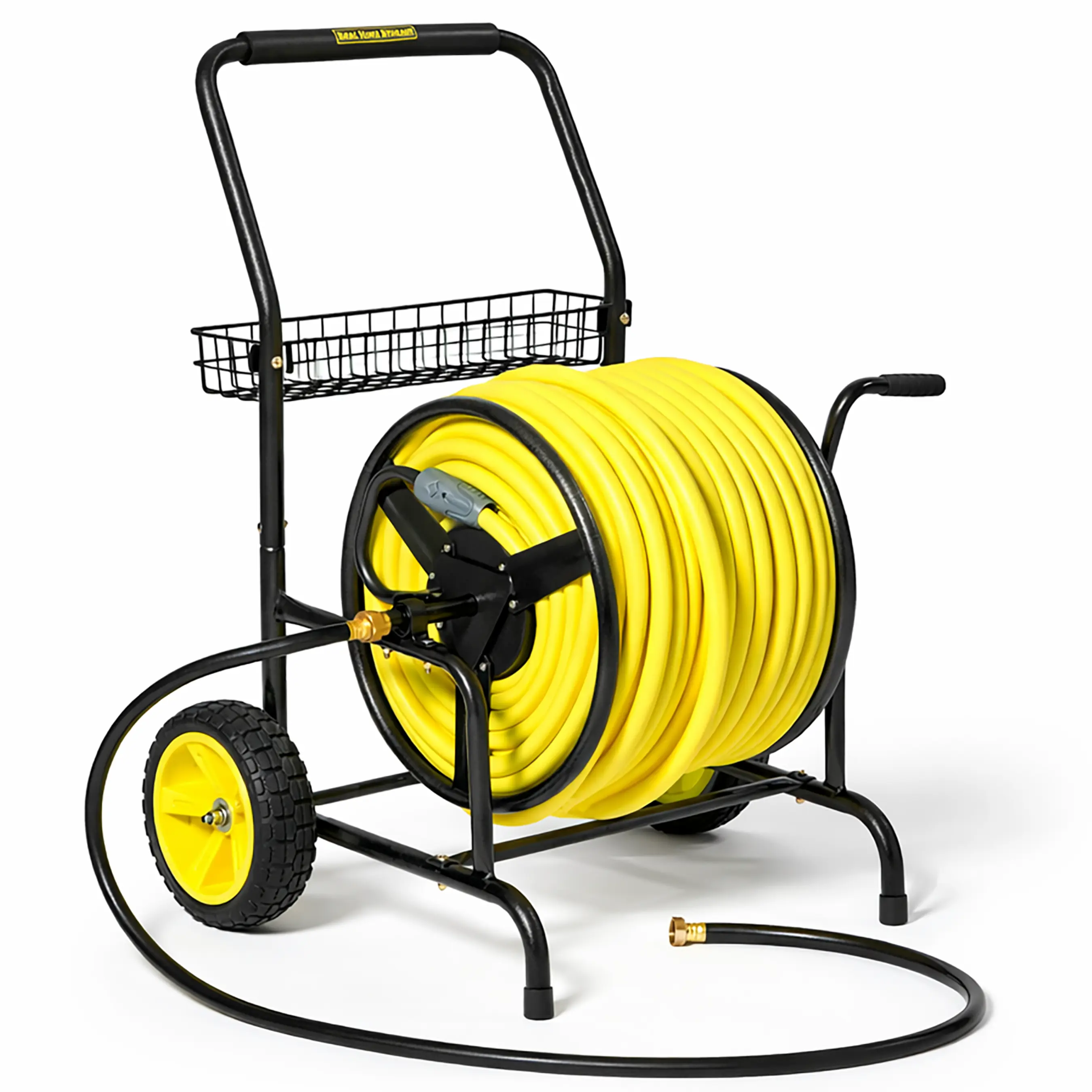 2-Wheel Professional Duty Hose Cart - 300ft Hose Capacity