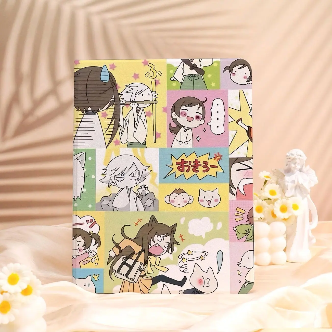 Kamisama Kiss Funny Anime iPad Case with Pencil Holder,2025 Air 7-11,Custom iPad Mini Case,iPad Pro 2025/2022 iPad A16,iPad 9/10 Case,Gift