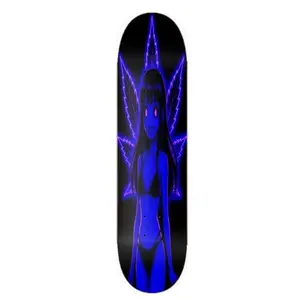 Purple Maple Leaf #01 Spirit Deck