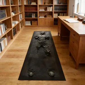 Filled with Black Humor and Emotion The Design Features Printed Children's Play Rooms Long Carpets for Entrances Living Rooms or Bedrooms, and Decorative Printed Carpets for Soft Floor Mats. Suitable for Home Decoration in Indoor Living Rooms and Bedrooms