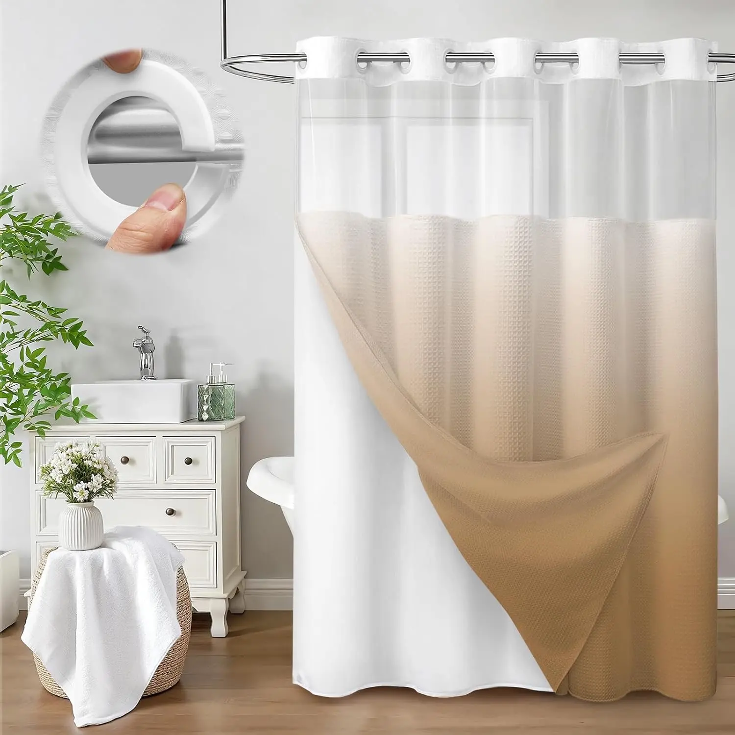 Beige Ombre