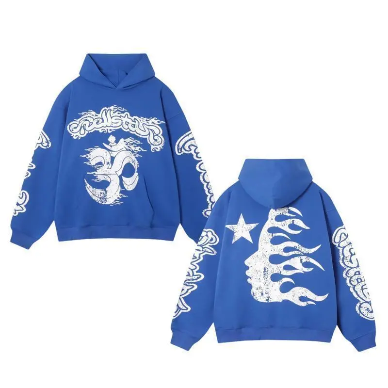 Pink He3llstaar Flame Hoodie – Unisex Long Sleeve Pullover, 2025 Street Look, Gift Idea For Men And Women Pink He3llstaar Flame Hoodie – Unisex Long Sleeve Pullover, 2025 Street Look, Gift Idea For Men And Women