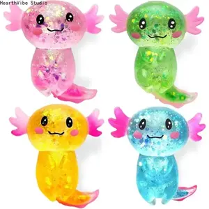 4-Pack Soft Maltose Slow Rising Squishies, Sensory Fidget Stress Balls for Anxiety Relief, Ultra-Squeeze Dough Toy for Kids Adults, Birthday Party Favors
