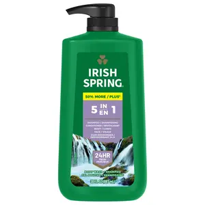 Irish Spring 5 in 1 Body Wash for Men, Men'S Body Wash, All Skin Types, 30 Fl Oz Bottle Colgate-Palmolive Company