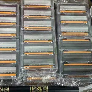 2 Handles + 72 Refills Luxury Shaving Kit | Featuring a Six-Layer Blade System, Ergonomically Designed Handles, Precision Crafted, Ideal for Beard and Mustache Grooming, Perfect Gift for Christmas, Valentine’s Day, and Other Celebrations