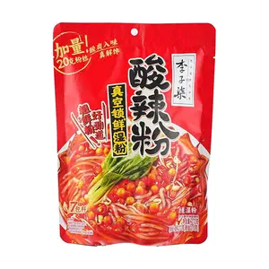 LIZIQI Sichuan Flavor Hot and Sour Rice Noodles - Instant Spicy Noodle Soup (252g Bag)
