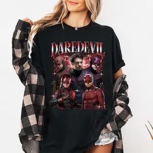 Daredevil T-Shirt, Matt Murdock, Super Heroes, MCU Fan Gift