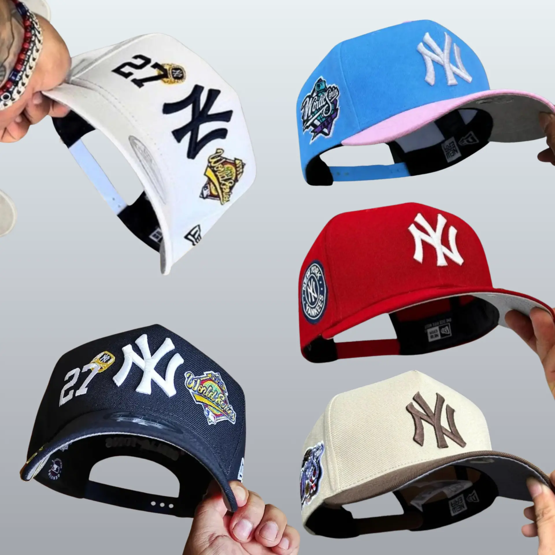 New Era LA Dodgers x NY Yankees MLB 9FIFTY 59FIFTY Baseball Snapback Hat – Premium Unisex Cap, Fitted Adjustable Design, Comfortable All-Day Fit, Classic American Baseball Style, Vintage Sportswear, Modern Urban Fashion, TikTok USA Trend