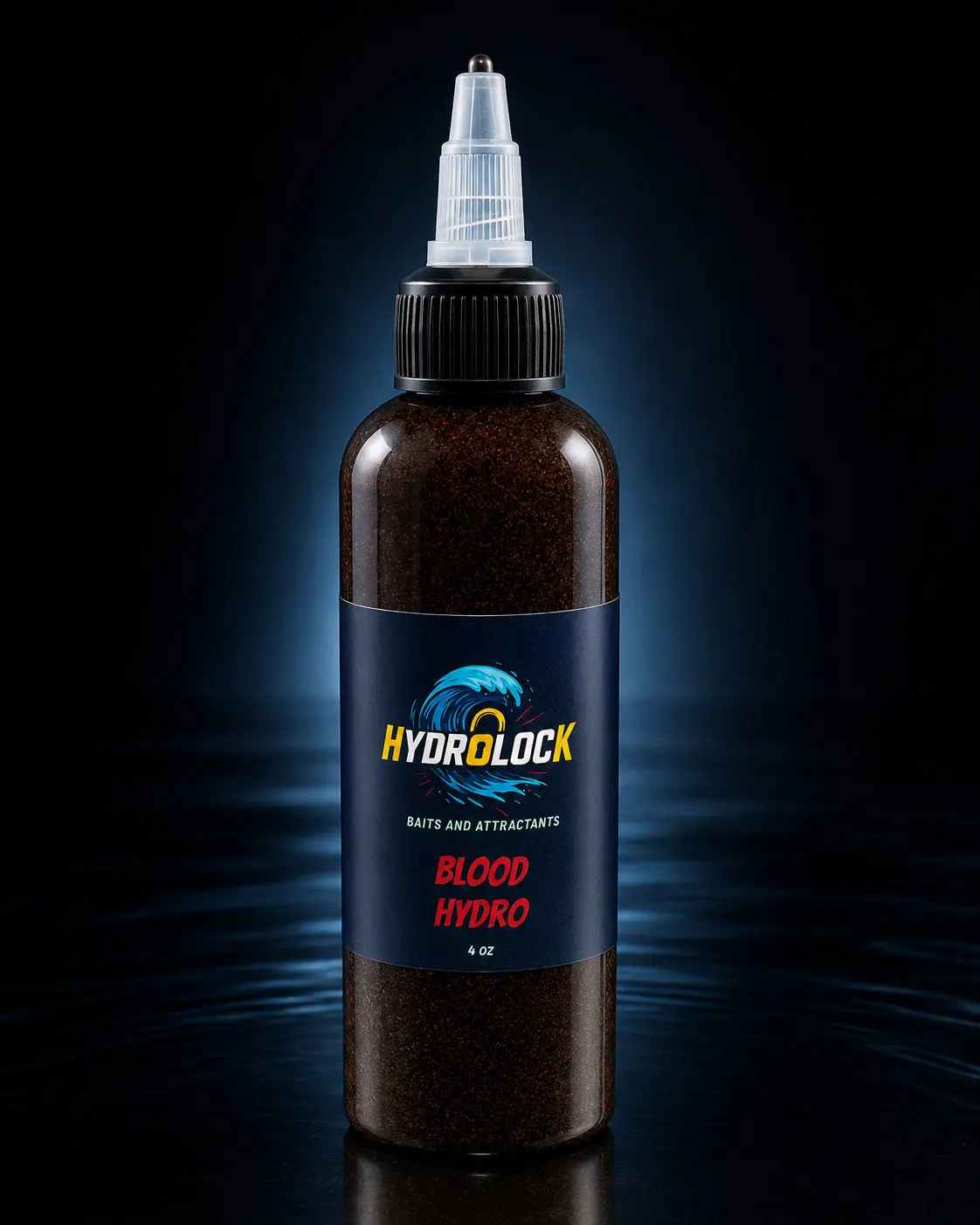 Hydrolock Baits Real Blood Attractant Hydro Hydrolysate 4oz Catfish Carp