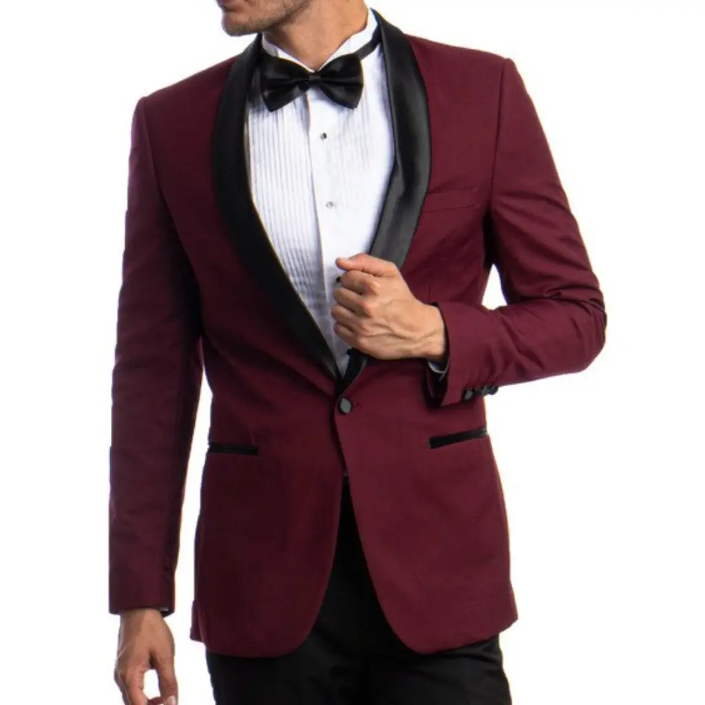 Slim Burgundy Tuxedo Slim Burgundy Tuxedo