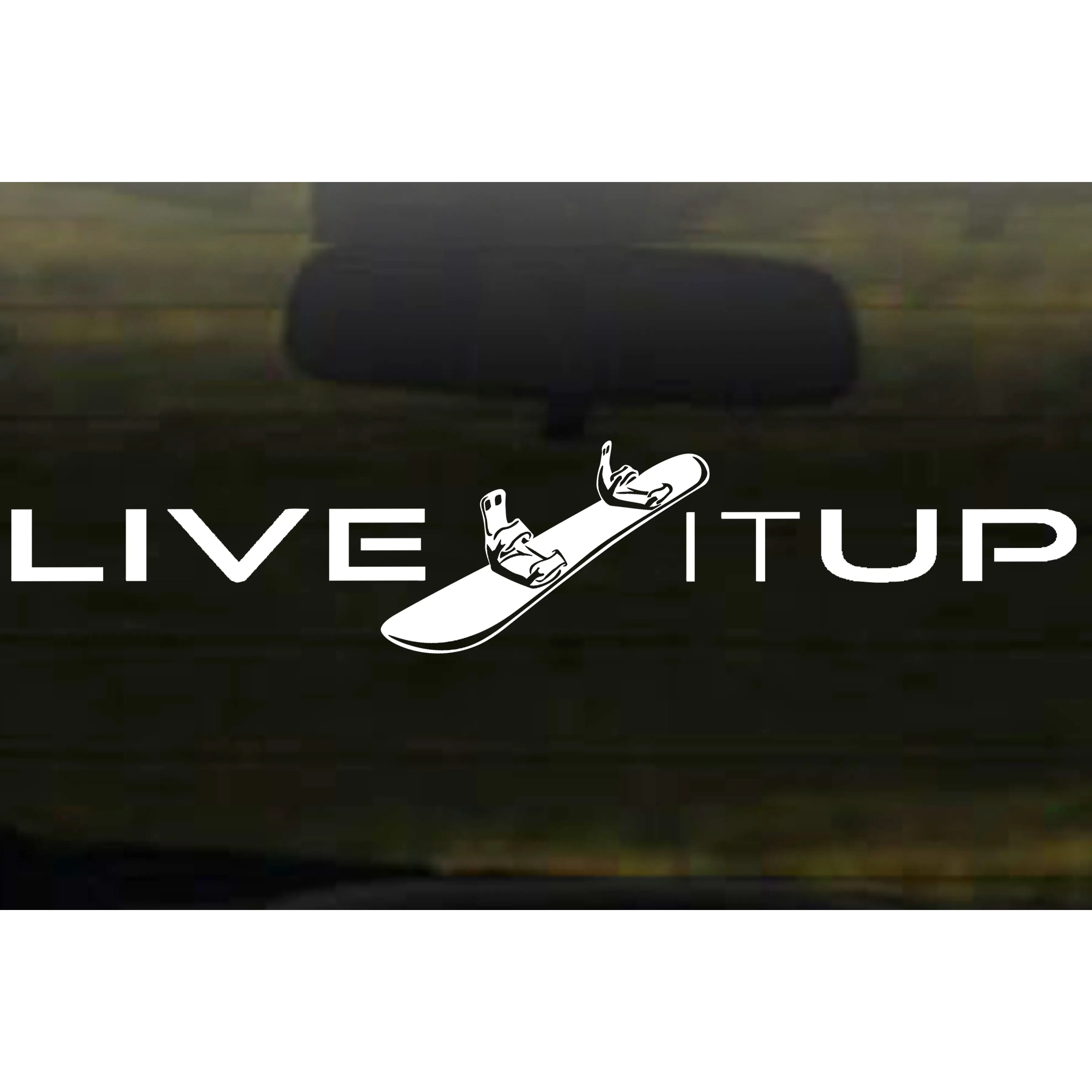Snowboard Vinyl Decal (Large)