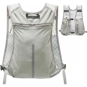 Hiking Backpack Ultralight – Packable Daypack for Women & Men, Breathable 3D Ventilated Backpack with Multiple Pockets, Foldable Travel Day Bag for Outdoor Walking, Camping & Commute(Gray,medium)