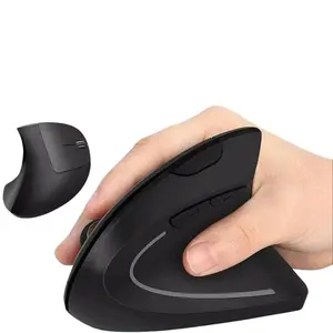 Ergonomic Optical Vertical Mouse 6 Keys USB Wireless Mice 2.4GHz 1600DPI for PC