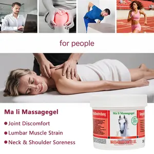 Ma li Massagegel - Say Goodbye to Aching Muscles! Warming Gel 250g for Joint Discomfort Lumbar Muscle Strain & Neck Shoulder Soreness 24hr Relief veins repairing cream pain