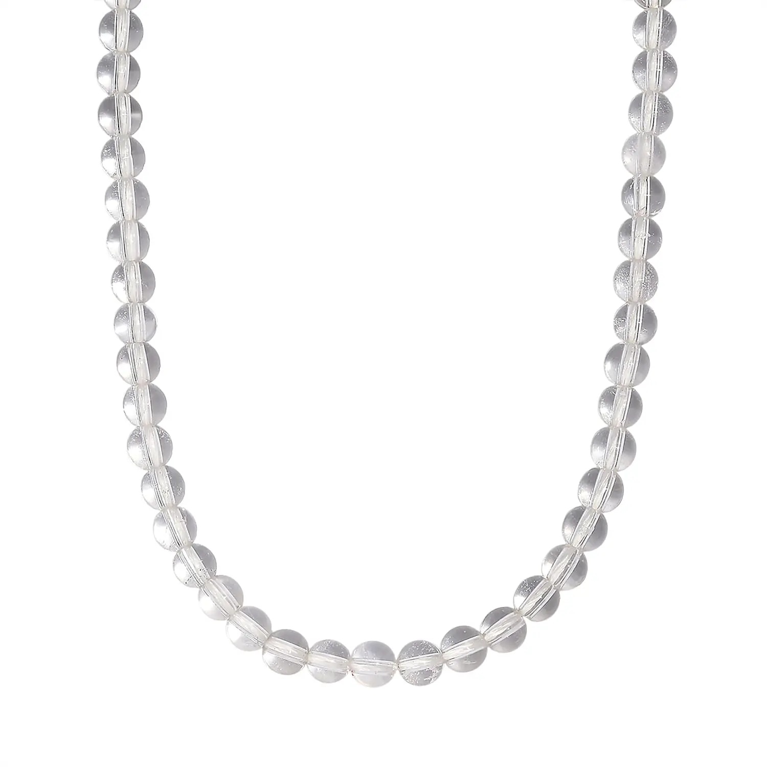 Crystal Necklace (18 Inches) in Stainless Steel