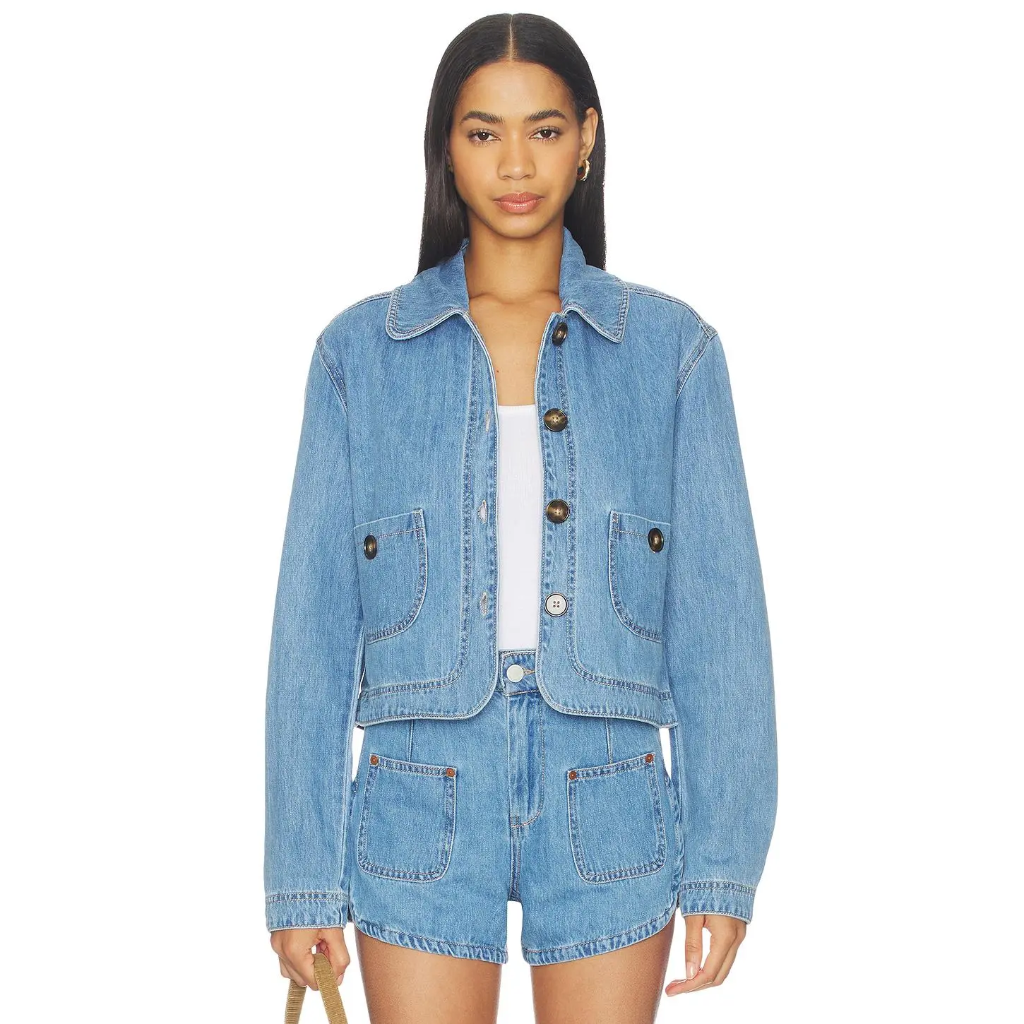BLANKNYC Denim Jacket in Finish Line