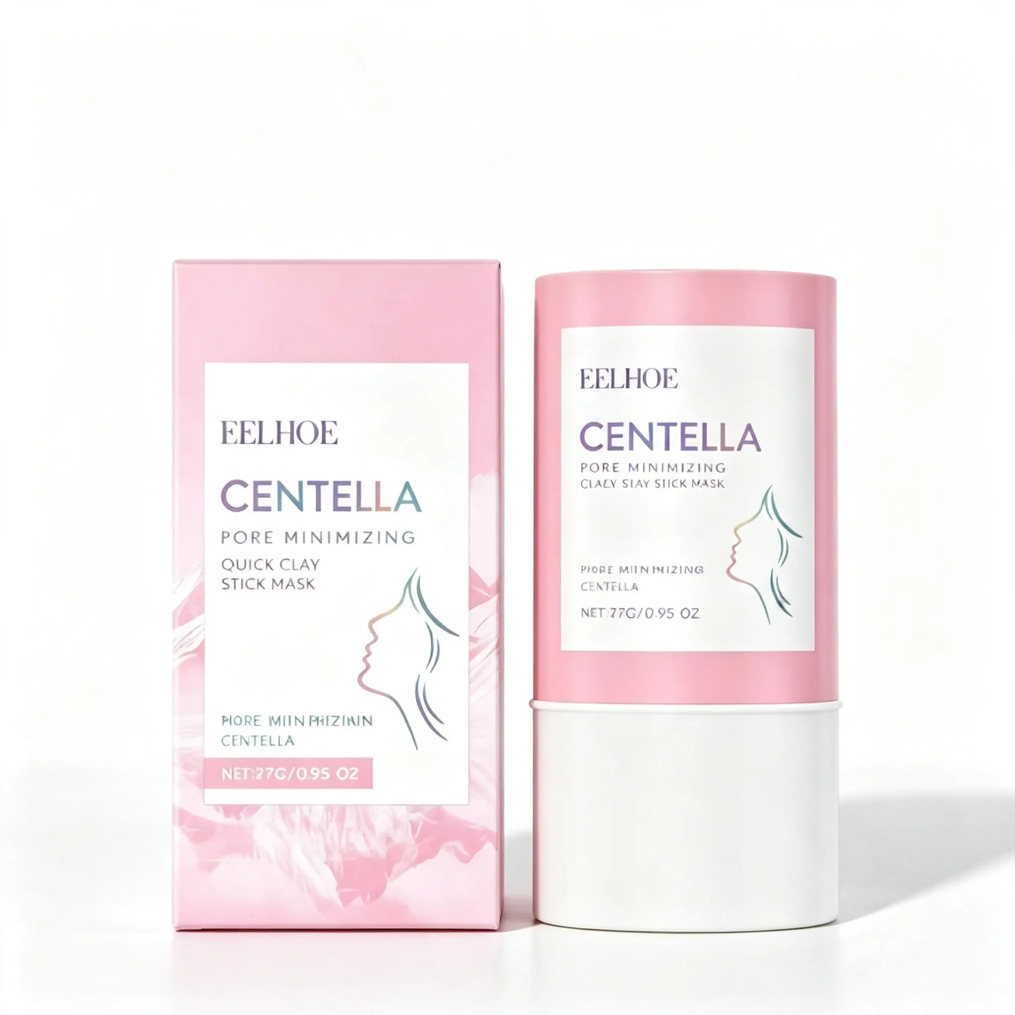 Centella Asiatica Clay Mask Stick - Gentle, Travel Size, Deep Cleansing, Skin-Soothing Skincare Treatment with Smooth Pores, Plump Skin & Mask Moisturizer Benefits