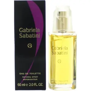 50 Cent Women's Gabriela Sabatini Eau de Toilette (EDT) - Boxed, Aromatic, Elegant, Citrus-Infused, Jasmine-Themed Floral Citrus Blend Fragrance, 2 fl oz, New in Box, Boxed Women's Fragrance, Aromatic Women's Fragrance