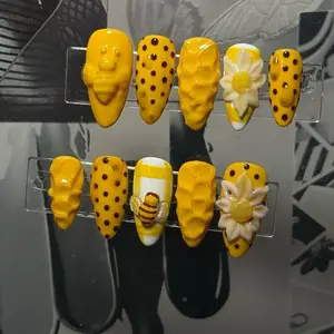 Honey Bee Handmade Luxury Press On Nails