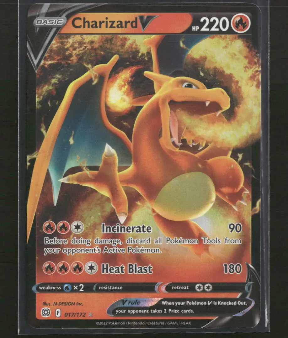 SWSH09: Brilliant Stars Charizard V #017/172