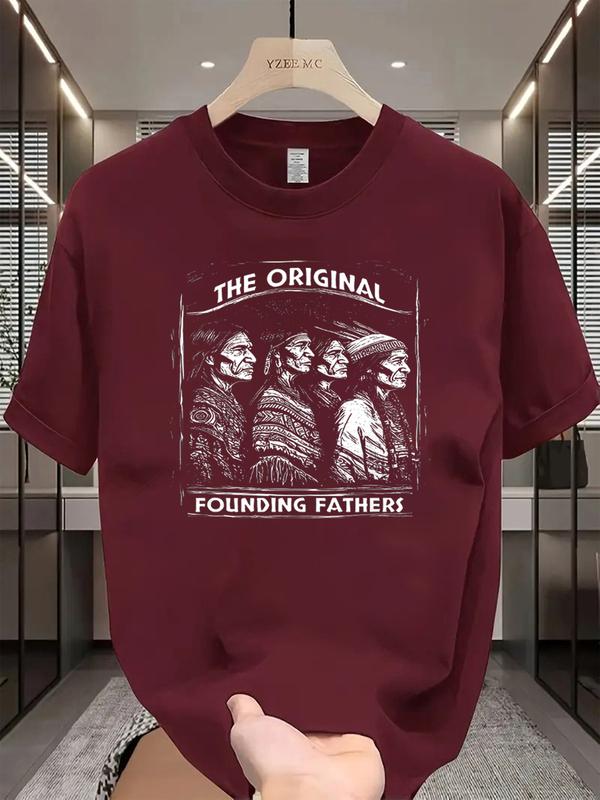 Y2K Vibe Men’s Cotton T-shirt |   Fun Graphic Print Daily Wear Essential