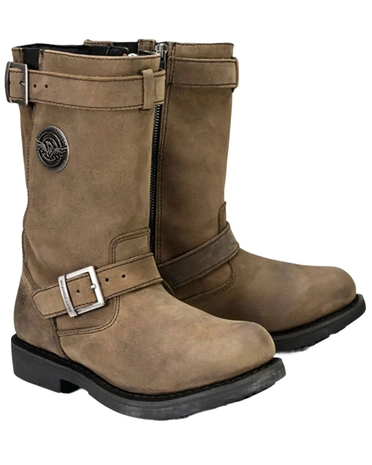 Milwaukee Leather Women's Women'S 10" Classic Engineer Motorcycle Boot - Mbl9354