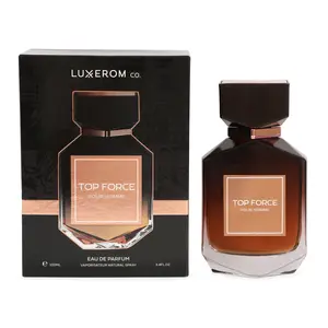 Top Force Spray Perfume Eau de Parfum for Men 100ml Regular Edition Long Lasting Scent with Cardamom & Leather