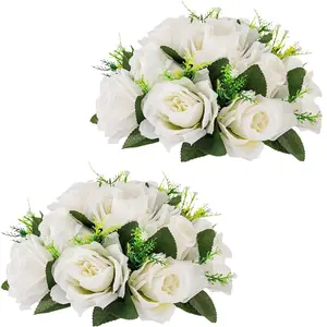Romantic atmosphere scene decoration simulation flowers make the wedding more beautiful Southeast Asia North America personality trend wedding car decoration white