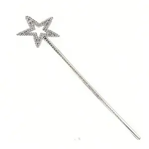 Fairy Wand Star Wand Angel Princess Wand Set, Perfect for Birthday Party Wedding Christmas Role Play Party Favor, Available in 3 Pack 6 Pack 10 Pack Options
