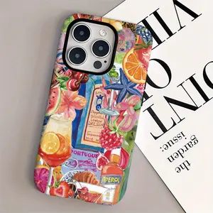 A perfect summer beach getaway for a relaxed lifestyle. This durable 2-in-1 case is compatible with iPhone 17/16/15/14/13/12/11 Pro Max/Plus/Pro and Samsung Galaxy S25/S24/S23 Ultra. Durable, shockproof, stylish, and protective, this drop-proof phone case