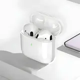 KEAI Wireless Headphones - Bluetooth 5.3 In-Ear IEM Earphone with Earbud Fit, 3D Stereo Sound, Long-Lasting Batteries, Compact Earbuds Slip Into Pockets, for Office & Sports, Compatible with Cellphones & Tablets