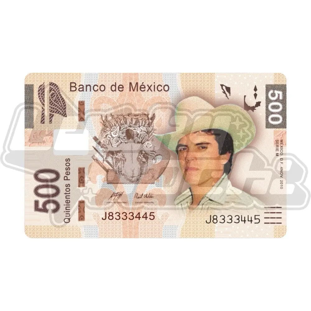 Chalino Sanchez Credit card sticker cover skin decal for ebt debit