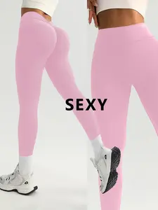 Women's High Waist Seamless Yoga Leggings, High Elastic Fabric with Tummy Control for Comfort, Perfect for Gym and Workouts