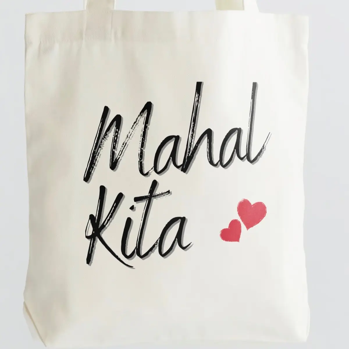 Filipino Inspired Tote: Mahal Kita (I love you)