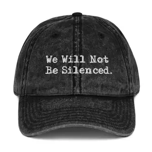 "We Will Not Be Silenced" Dad Hat