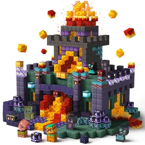 Magnetic Building Blocks Set, Creative Magnetic Blocks and STEM Sensory Cubes, Sensory Play Construction Toys Made of ABS Material, Suitable as Christmas, New Year and Birthday Gifts for Boys and Girls, Great Gifts for Boys & Men